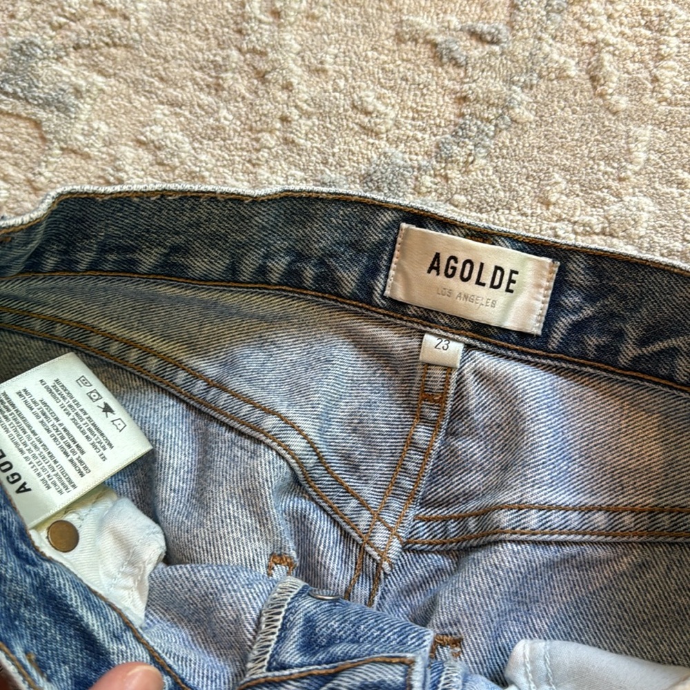 Agolde Riley crop - Picture 3 of 5
